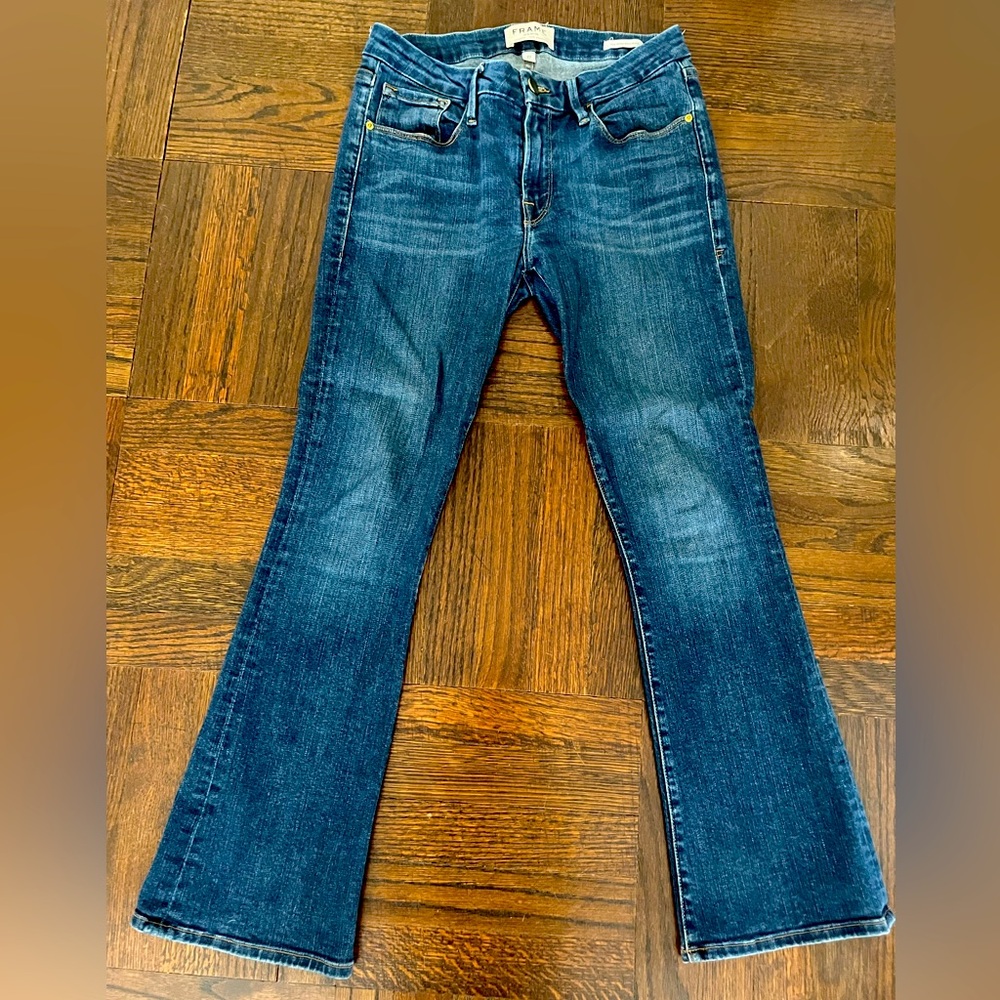 Frame Le Crop Mini Boot Jeans